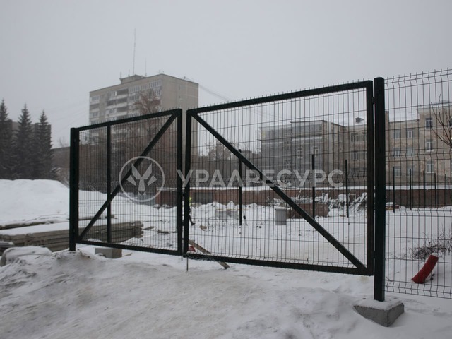 Ограждение для жилого объекта "Александровский сад. Екатеринбург"
