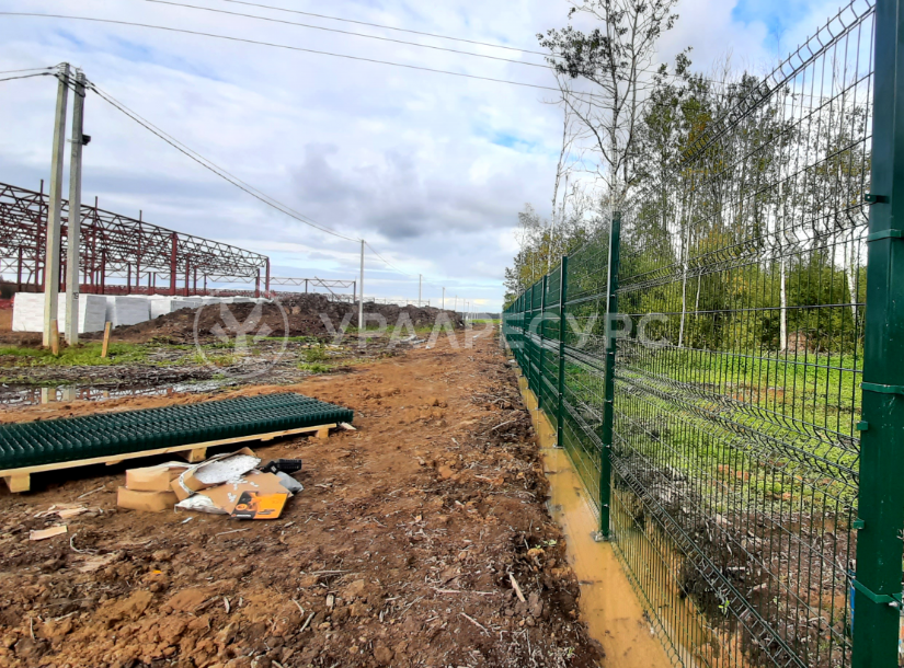 Ограждение территории особой экономической зоны «Новгородская»